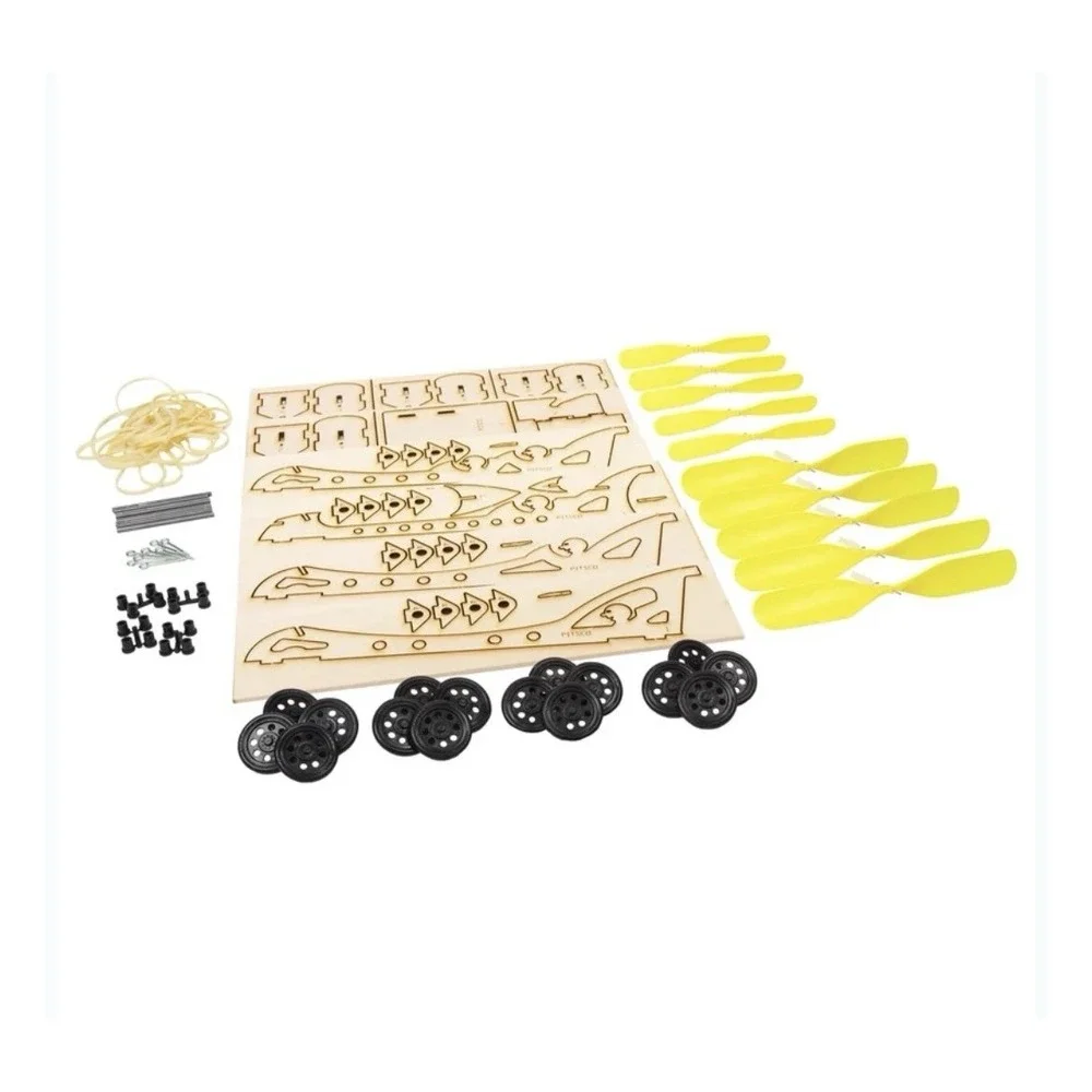 Pitsco Prop Racer Science Kit STEM Educational #33014 Toy Set of 4 NEW